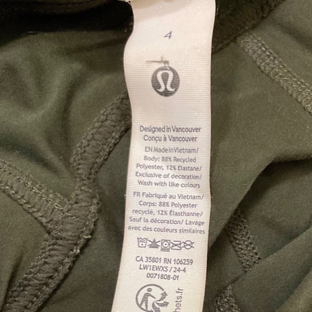 Lululemon | Align High-Rise Leggings with Pockets | Dark Olive | 4 - Picture 3 of 8